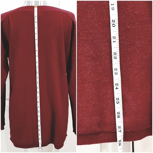 GAP Maroon sweater size M - Picture 11 of 13